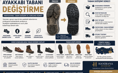 Ayakkabı Tabanı Değiştirme | Profesyonel Taban Değişimi ve Tamiri