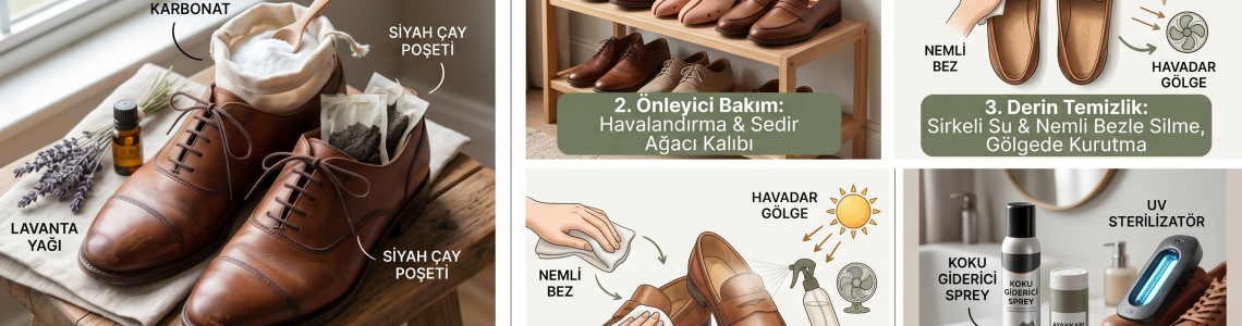 Deri Ayakkabı Kokusu Nasıl Giderilir? | Etkili ve Kalıcı Çözümler