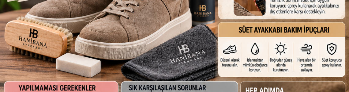 Süet Ayakkabı Temizliği ve Bakımı: Süet Ayakkabı Nasıl Temizlenir?