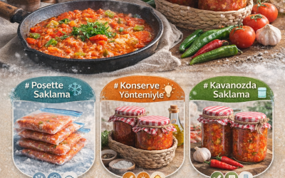 Kışlık Menemen Nasıl Yapılır? Evde Pratik ve Uzun Ömürlü Menemen Hazırlama Rehberi