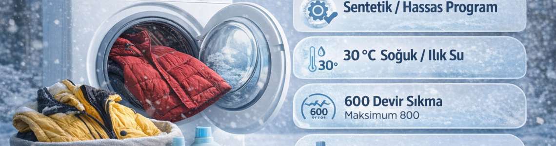 Kışlık Montlar Hangi Programda Yıkanır? Doğru Yıkama Rehberi