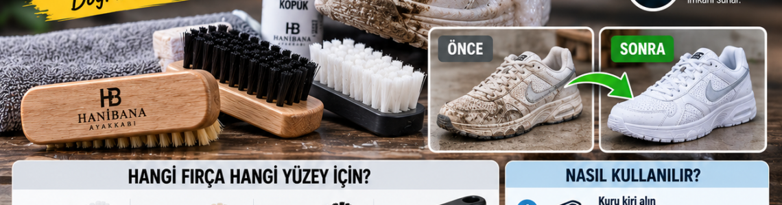 Spor Ayakkabı Temizleme Fırçası | Hangi Fırça Kullanılır?