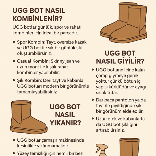 UGG Bot Nasıl Temizlenir?