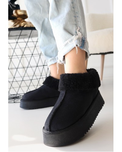 Edali Siyah Süet Bot