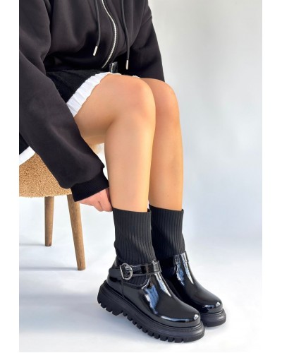 Zerta Siyah Rugan Streçli Bot