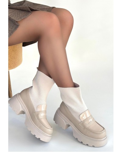 Wanye Bej Cilt Cilt Streçli Bot