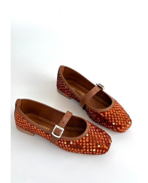 Moden Taba Süet Babet Ayakkabı