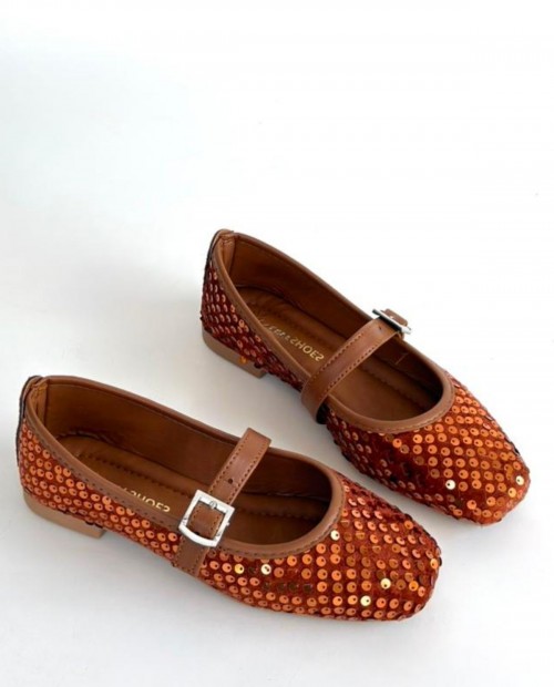 Moden Taba Süet Babet Ayakkabı