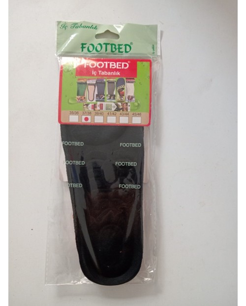 Footbed İç Tabanlık Konfor ve Rahatlık