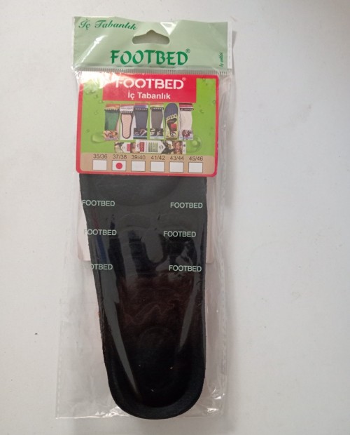 Footbed İç Tabanlık Konfor ve Rahatlık