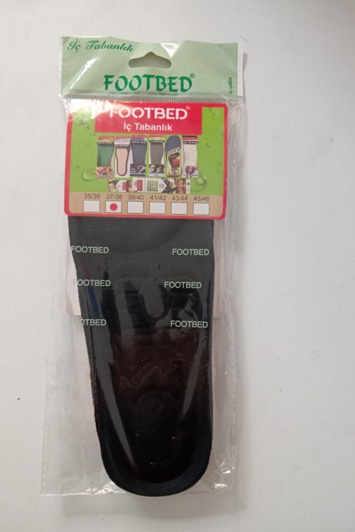 Footbed İç Tabanlık Konfor ve Rahatlık
