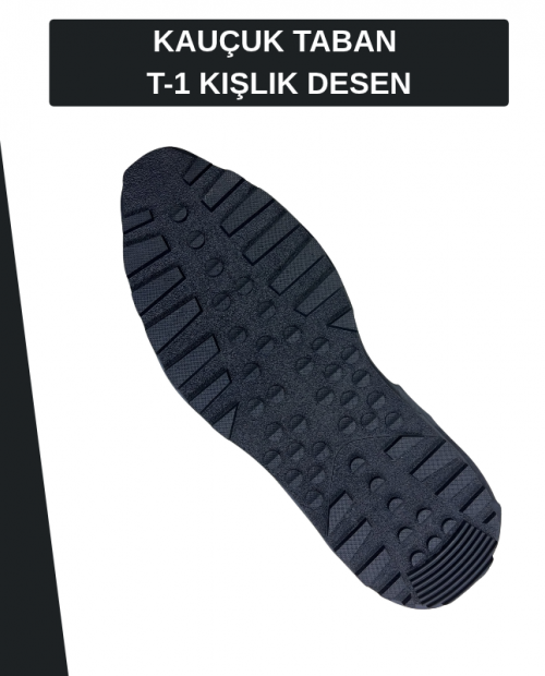 KAUÇUK TABAN T-1 KIŞLIK DESEN