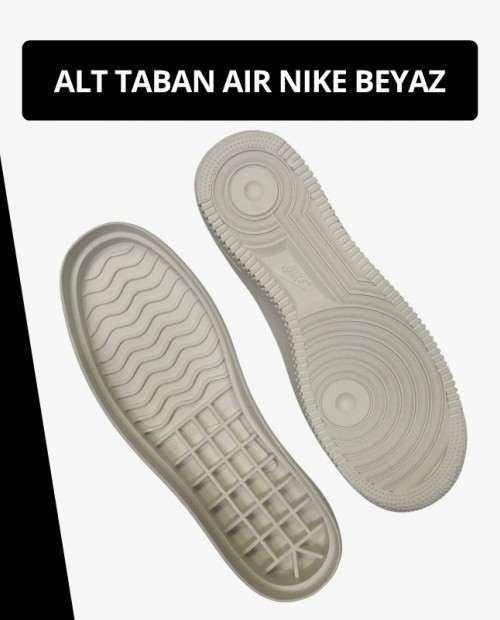 AIR NIKE BEYAZ Hazır Ayakkabı Alt Taban Kauçuk