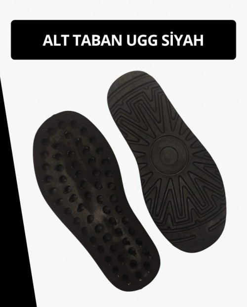 UGG SİYAH Hazır Ayakkabı Alt Taban Kauçuk