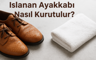 Islanan Ayakkabı Nasıl Kurutulur? – Ayakkabılarınızı İlk Günkü Gibi Korumak İçin Doğru Yöntemler