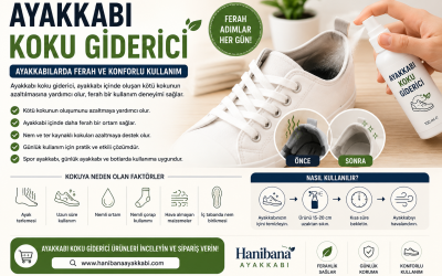 Ayakkabı Koku Giderici Nedir? Kötü Ayakkabı Kokusundan Kurtulmanın Etkili Yolları