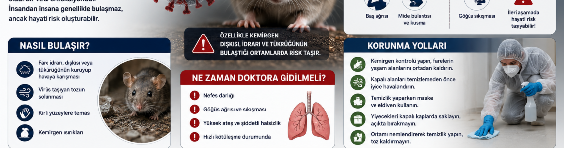 Hantavirüs Nedir? Belirtileri ve Korunma Yöntemleri (2026)