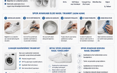 Spor Ayakkabı Nasıl Yıkanır? Doğru Temizleme Yöntemleri