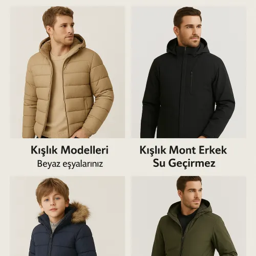 Kışlık Mont Erkek Modelleri – Soğuk Günler İçin Şıklık ve Konfor