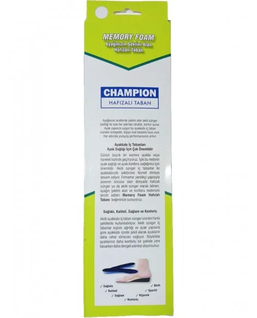 Memory Foam Hafızalı Tabanlık