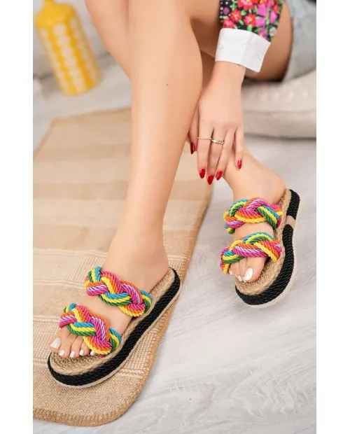 Hasır Kadın Sandalet